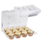 Ridgesun Carriers For 12 Cupcakes,premium Crystal-clear Boxes.... Fixed Price $33.64.