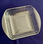 Anchor Hocking Square 2 Qt Glass Baking Dish Casserole Basket Weave 8.5 X. Fixed Price $14.99.