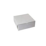 Boxit 4 White Lock Corner Bakery Box, 100 Per Case. Fixed Price $128.07.