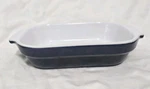 Emile Henry France 9609 Small Baking Casserole Dish Cobalt Blue 799 Stoneware. Fixed Price $26.99.