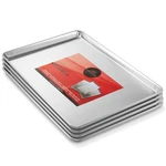 Full Size Pans 18" X 26" Rimmed Aluminum Commercial Baking Sheets. Fixed Price $57.99.