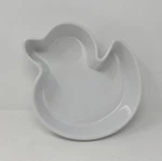 Chantal White Shaped Baking Dish 1QT .95LL Oven Safe 93-DUCK22. Fixed Price $32.99.