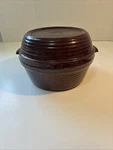 Vintage Usa Stoneware Cover Bowl. Baking Dish.. Fixed Price $17.00.