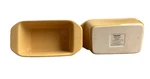 Chantal Stoneware Vtg Small Mini Baking Dish Loaf Pan Pc Set 1/2 Cup 0.6 Ltr. Fixed Price $18.99.