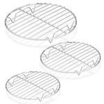 P&p Chef Round Cooking Rack, 3 Pcs Stainless Steel 10.5 9 +7.5 Inch, Silver. Fixed Price $23.99.