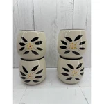 By Tara Old World Black Grip Cups Mugs Coffee Ceramic. Fixed Price $12.00.