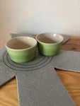 Creuset Mini Ramekins Collection 3.5 Oz 100ML Of 2 Soleil/. Fixed Price $43.00.