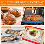 Small Silicone Baking Mats Quarter Sheet Non Stick Reusable Oven Lin.... Fixed Price $20.26.
