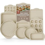 Nonstick Cookie Pan Set Baking Sheets Carbon Steel Oven Safe Durable New. Fixed Price $66.49.