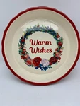 Pioneer Woman Wishful Winter Warm Wishes Pie Plate New With Sticker Holiday. Fixed Price $15.00.