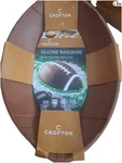 Crofton Silicone Bakeware Football Mold Oven Freezer Microwave 11X7X2.5 Inch. Fixed Price $19.99.