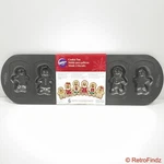 Wilton Gingerbread Family Shaped Cookie Cavity Pan #6933 - New/sealed. Fixed Price $17.95.