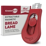 Kneadace Upgraded Extractable & Magnetic Bread Lame Dough Scoring Tool Profe.... Fixed Price $26.99.