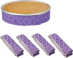 Durable Cotton Cake Strips 4-PIECE Bake Even Set For All Sizes. Fixed Price $19.99.