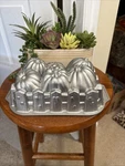 Nordic Ware Pumpkin Harvest Loaf Pan - Cast Aluminum 6 Cup. Fixed Price $15.00.