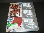 Vintage Wilton Mini Locomotive Cake Jello Snack Pan Package 1993 6 Molds New. Fixed Price $16.32.