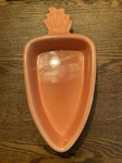 Chantal 93-CA15 Orange Carrot 16 Oz 2 Cup Baking Dish New. Fixed Price $16.99.