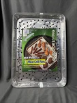 2013 - Ez Foil By Hefty (3) Meat Grill Pans Barbeque 17 X12 1/14 1/8. Fixed Price $49.99.