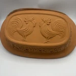 Vintage Schlemmertopf 836 W. Germany Clay Cooker Baker Roaster Scheurich-keramik. Fixed Price $34.99.