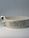 Rae Dunn Snoopy Happiness Baking Dish Handles Kitchen Serving Casserole 8.5" New. Fixed Price $69.99.