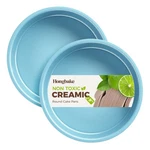 Nonstick Ceramic 9 Inch Round Cake Set Of 2 Heavy-duty Aluminized Steel. Fixed Price $37.84.