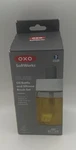 Oxo Softworks Glass Oil Bottle & Silicone Brush Set 8OZ Dishwasher Safe. Fixed Price $8.40.