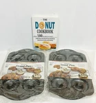 2 Norpro Non Stick Donut Pan Mold 6 Count And Cookbook New!. Fixed Price $33.00.