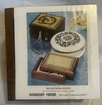 Sudberry House Needlework Square Keepsake Box X2.75. Fixed Price $25.00.