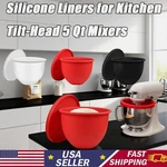 Silicone Liners For Kitchen Aid Tilt-head 5 Qt Mixers Attachments Bowls Ku. Fixed Price $16.93.