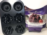 Nordic Ware Pro Cast Heavy Aluminum Multi Mini Bundt Pan 6 Cups Discontinue. Fixed Price $19.19.