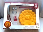 9PC Set Celebrate It Silicone Cake Mold 3D Bakeware Turkey Thanksgiving New. Fixed Price $18.59.