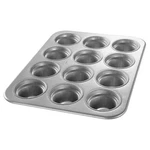 Chicago Metallic 43555 Large Crown Muffin Pan, 12 Moulds. Fixed Price $80.99.