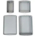 Wilton Bakeware Set 4 Piece Nonstick Steel Baking Pans Cookie Cake Loaf Durable. Fixed Price $22.74.