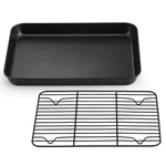 P&p Chef Baking Oven Sheet Pan With Rack For Cookie, Nonstick Tray And C.... Fixed Price $21.75.