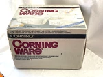 Vintage 1986 Sealed Box Corningware Shadow Iris 6PC Trio Set - Free Ship. Fixed Price $195.00.