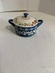 The Pioneer Woman Blue Floral Mini Casserole Dish With Lid Stoneware Cottagecore. Fixed Price $69.99.