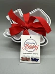 Set Of 2 Texas Shaped Ramekins Destination Holiday Patriotic Red White Blue. Fixed Price $8.49.