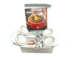 Le Creuset Mini Round Cocotte Of 4, White With Cookbook, New. Fixed Price $79.99.