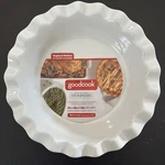 Goodcook In. Stoneware Pie Dish 076753041591 Ceramic Unglazed Bottom. Fixed Price $18.00.