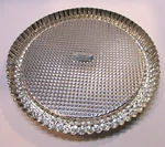 New Vintage Fluted 10" Tin Steel Tart Flan Baking Pan Sci Chile Back Form Style. Fixed Price $20.00.