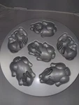 Rabbit Bunny Cakelets Pan Spring Easter. Fixed Price $24.00.