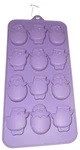 Wilton Easter Mini Silicone Baking Mold 12 Cavities Chicks Purple. Fixed Price $8.09.