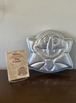Vintage 1977 Wilton Cake Pan Mold The Count #502-7431 Sesame Street Muppet. Fixed Price $19.95.