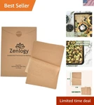 High Heat 12X16 Parchment Paper - 500 Count, Perfect For Chefs & Home Cooks. Fixed Price $68.39.