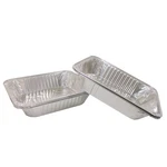 100 Pc Disposable Aluminum Foil Loaf Bread Container Baking Tins New Pan. Fixed Price $58.44.