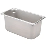 Vollrath 6 Deep Super Pan Stainless Steel Third-size Steam Table. Fixed Price $79.66.