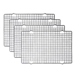 Tebery 4 Pack Black Heavy-duty Wire Cooking Baking Racks, Nonstick Bakin.... Fixed Price $24.46.