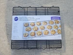 Wilton Expand Fold Cooling Grid Non Stick For Sheet Cakes Cookies 14X32IN. Fixed Price $14.85.