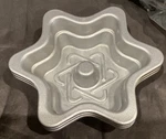 4 Cuisinart Bakeware Mini Star Of David Muffin/cake Pans Labels Unused. Fixed Price $21.00.