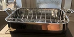 Cuisinart Roasting Pan With Rack, 16 Chef Classic, Stainless. Fixed Price $60.99.